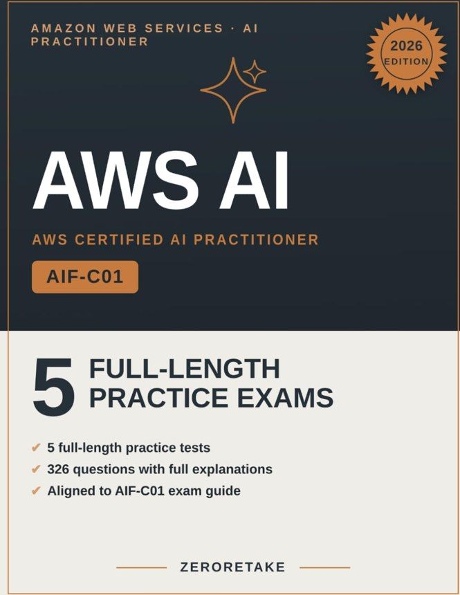AWS Certified AI Practitioner Practice Tests book cover